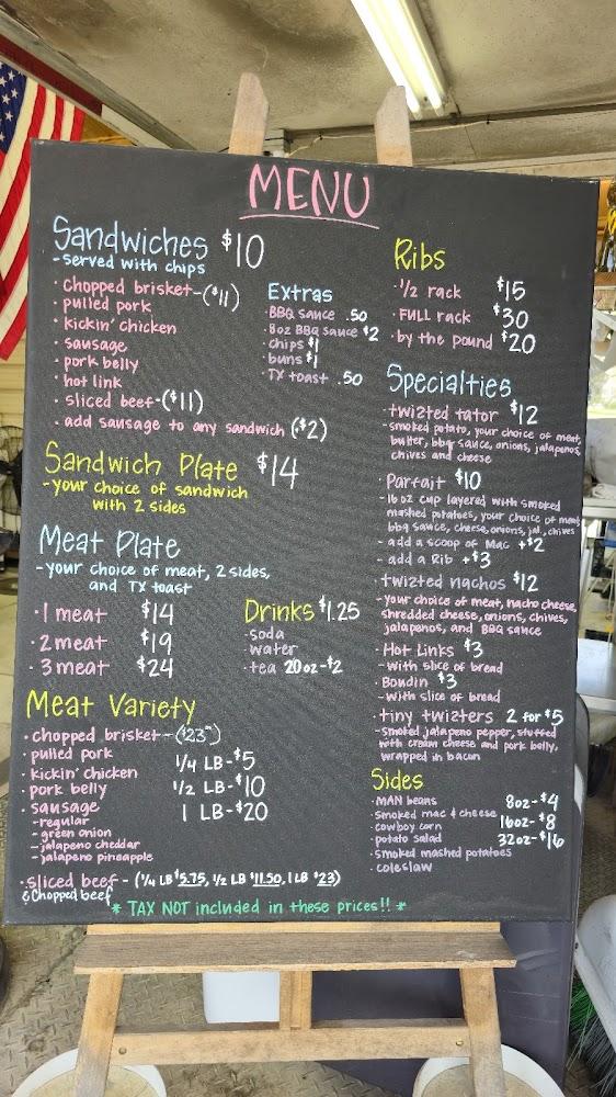 Twisted Hickory BBQ Menu image 1